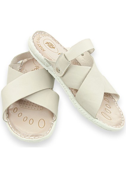 Hac Umre Sandaleti - Krem Renk fiyatları