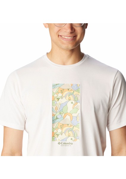 Men's Sun Trek Graphic Erkek Kısa Kollu T-Shirt fırsatları