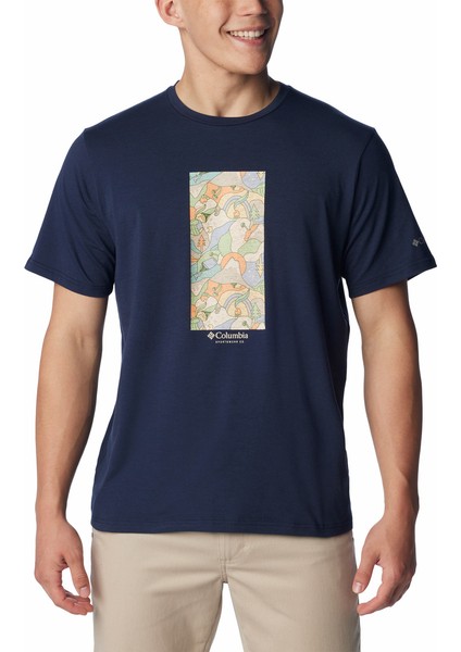 Men's Sun Trek Graphic Erkek Kısa Kollu T-Shirt