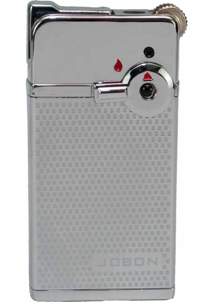 Jobon Ikili Yanan Rezistanslı Pürmüzlü ve Normal Alev Çakmak