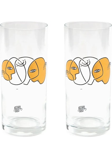 Anason Işleri Anason Kafalar Rakı Kadehi 2'li Set
