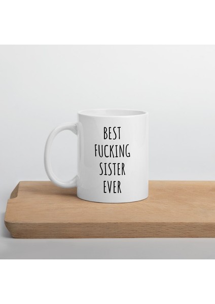 En Iyi Kız Kardeş Kupa - Komik Kız Kardeş Kupa - Kız Kardeş - Ingilizce Kız Kardeş modelleri