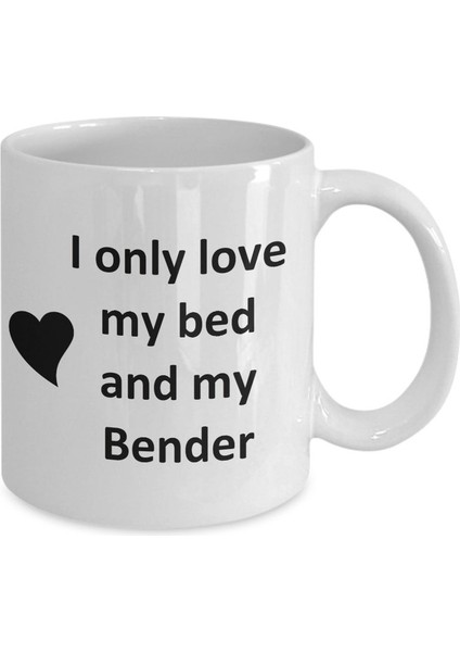 Bender Lover Kupa - Kedi Köpek Kuş Evcil Hayvan Adı - Love My Bender Adı Ingilizce Kupa fiyatları