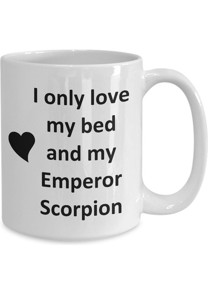 Komik Imparator Akrep Sevgilisi Kupa - Pet - Love My Emperor Scorpion Coffee C- Ingilizce Kupa