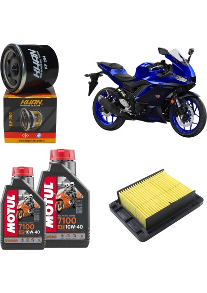 Yzf R25 Motul 7100 Bakım Seti