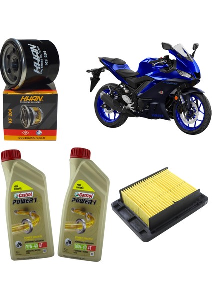 Yzf R25 Castrol Bakım Seti