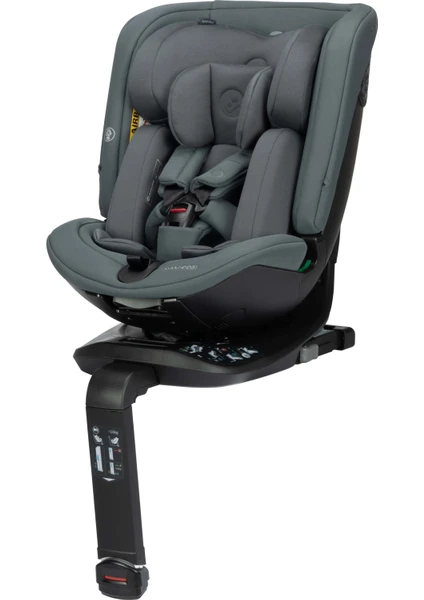 Spinel 360 S i-Size Dönebilen Yatabilen Isofix'li 0-36 kg Oto Koltuğu Authentic Graphite