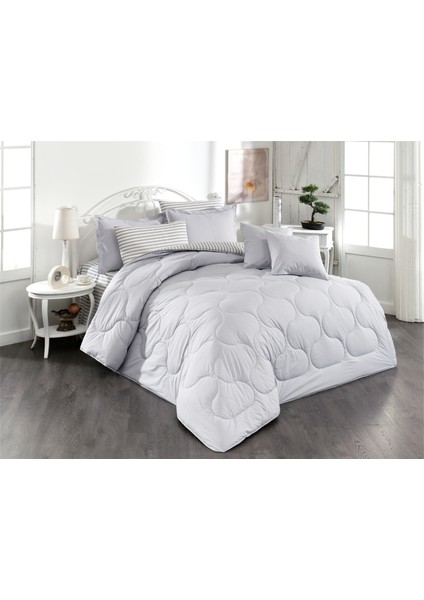 Yonk Life Home Klasik Ranforce Kıng Size Uyku Seti-8pc