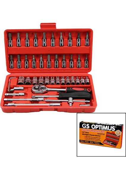 46 ADET LOKMA SETİ PLASTİK KUTULU (3791)