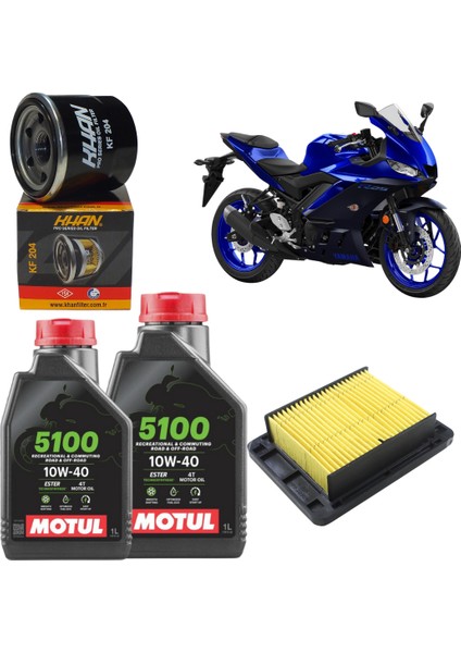 Yzf R25 Motul 5100 Bakım Seti