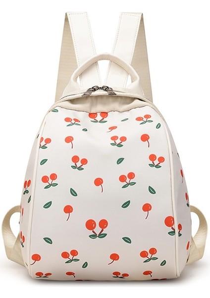 Küçük Kiraz Desenli Sırt Çantası (Yurt Dışından)