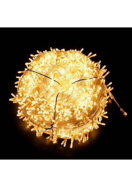 LED Dize Işık Bahçe Açık Yıldızlı Işıklar Festivali Noel Dekorasyon Düğün Dize Işık Avlu 100 Metre (Yurt Dışından)