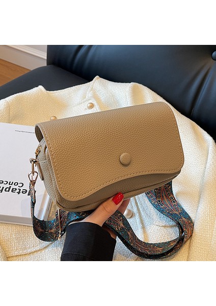 Kadınlar Için Niş Üst Düzey Retro Tek Omuz Crossbody Çanta Yaz 2023 Yeni Çok Yönlü Ins Moda Rahat Koltuk Altı Çantası (Yurt Dışından)