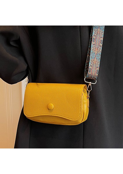 Kadınlar Için Niş Üst Düzey Retro Tek Omuz Crossbody Çanta Yaz 2023 Yeni Çok Yönlü Ins Moda Rahat Koltuk Altı Çantası (Yurt Dışından)