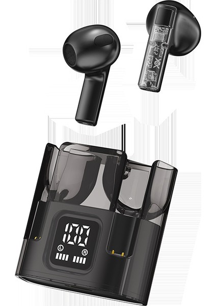 Yeni Gerçek Kablosuz Bluetooth Kulaklık Kulak Içi 5,3 Çekirdekli Oyun Gürültüsünü Azaltan Yüksek Kalite (Yurt Dışından)