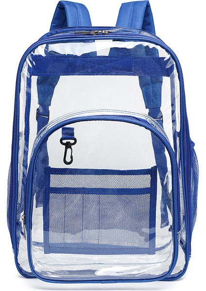 Çevre Dostu Pvc Şeffaf Sırt Çantası Moda Su Geçirmez Öğrenci Okul Çantası Şeffaf Sırt Çantası Jöle Çanta (Yurt Dışından)