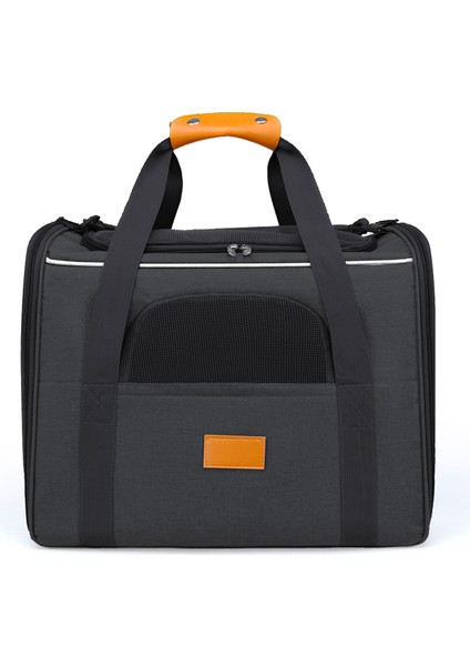 Kedi Çantası Gezi Çantası Taşınabilir Katlanabilir Küçük Köpek Çantası Kedi Açık Seyahat Nefes Alabilen Omuz Taşınabilir Evcil Hayvan Çantası (Yurt Dışından)