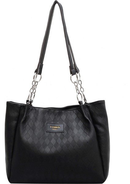 Kadınlar Için Çantalar 2024 Yeni Bahar Üst Düzey Niş Moda Banliyö Çantası Çok Yönlü Omuz Büyük Kapasiteli Tote Çanta (Yurt Dışından)