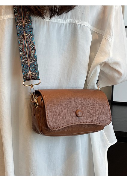 Kadınlar Için Niş Üst Düzey Retro Tek Omuz Crossbody Çanta Yaz 2023 Yeni Çok Yönlü Ins Moda Rahat Koltuk Altı Çantası (Yurt Dışından)