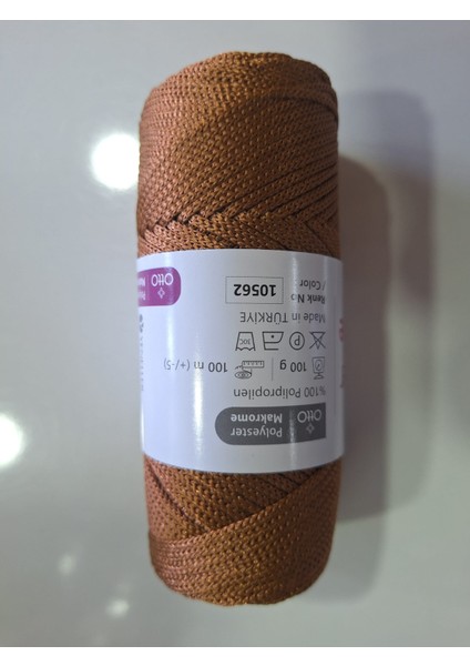 Otto 1.5 mm - 100 gr Polyester Makrome Ipi 100 M Renk Kodu Resimlerde Mevcuttur