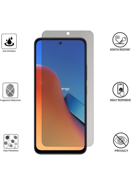 Xiaomi Redmi 12 Ile Uyumlu Hayalet Ekran Koruyucu Şeffaf
