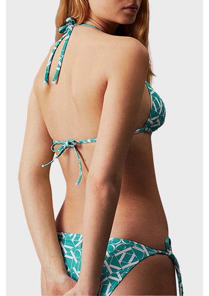 Logolu Üçgen Bikini Üstü KW0KW024830G1 Kadın Bikini Üstü KW0KW02483 0g1 fiyatları