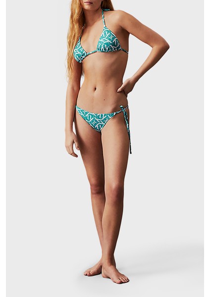 Logolu Üçgen Bikini Üstü KW0KW024830G1 Kadın Bikini Üstü KW0KW02483 0g1 modelleri