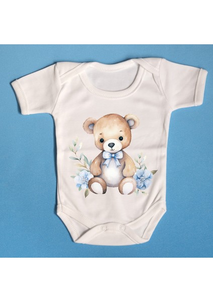 Organik Bebek Zıbını Ayıcıklı Tasarım 003