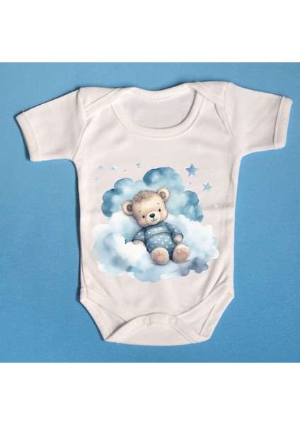 Organik Bebek Zıbını Ayıcıklı Tasarım 009