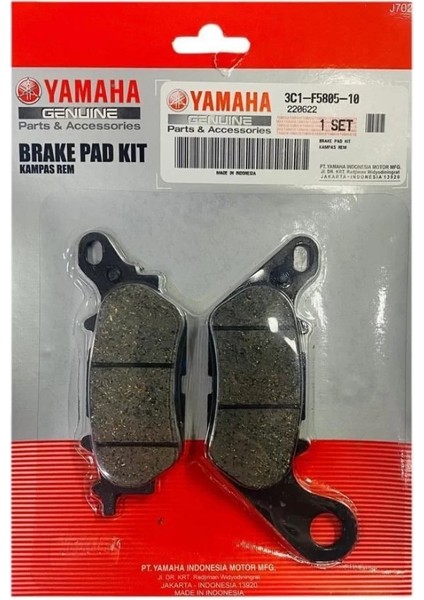 Yamaha Crypton C8 Ön Fren Balata