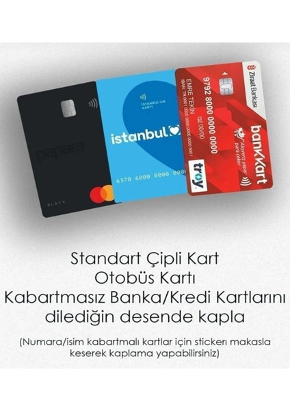 2li Set Bana Anlat Gebeş Kaplumbağa Kart Kaplama Sticker Kart Etiketi