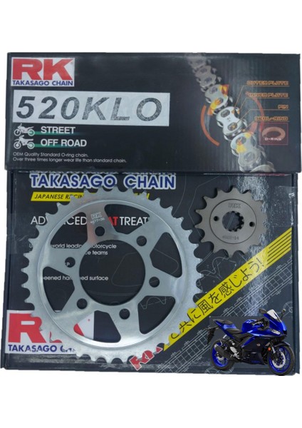 Yzf R25 Ön Arka Zincir Dişli Klo Rk Set