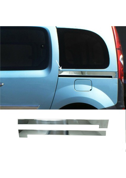 Alminox Oto Renault Kangoo Sürgülü Kapı Çıtası 2prç. 2008 ve Sonrası Paslanmaz Çelik fiyatları