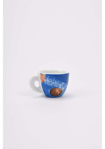 Edex In Our Hands Porselen Espresso Fincan ve Tabak Takımı - 60 ml