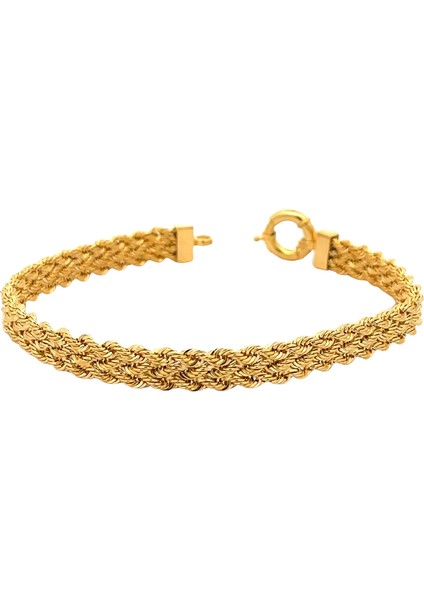 Örgü Modeli Klasik Şık Yeşil Altın Bileklik fırsatları