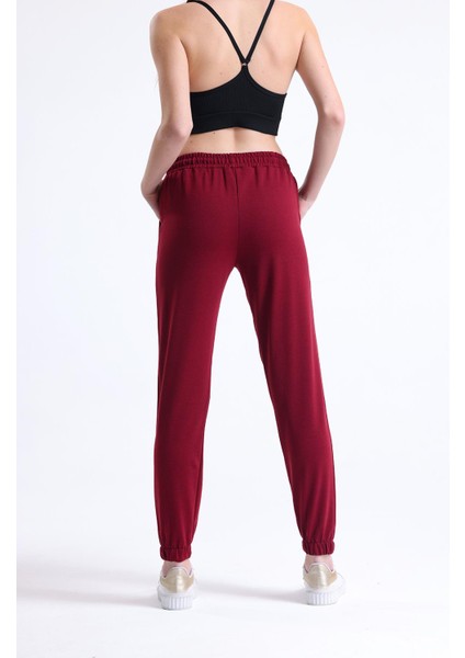 Kadın Eşofman Altı, Pijama Tek Alt | Bordo