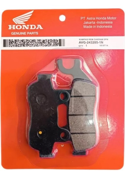 Honda Cb 125E Ön Fren Disk Balatası
