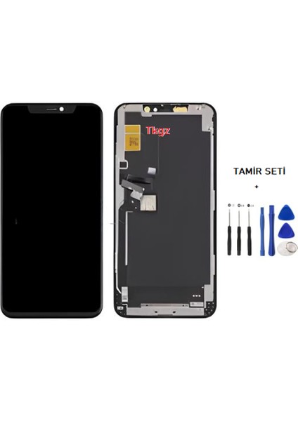 iPhone 11 PRO MAX Lcd Ekran Dokunmatik Orijinal Kalite (JK MARKA) + TAMİR SETİ