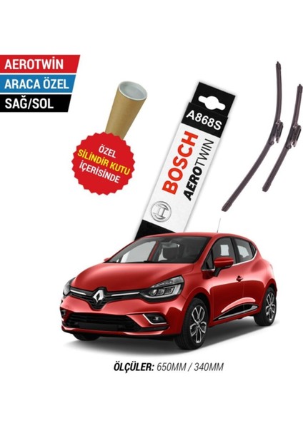 Renault Clio 4 Silecek Takımı (2012-2020) Aerotwin A868S