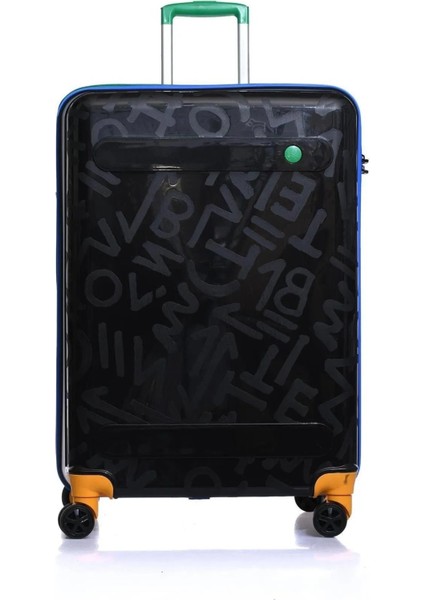 Trolley 70 cm Siyah Unisex Valiz