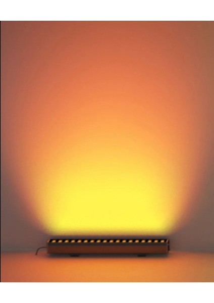 18W - 50cm AMBER Renk Led Wallwasher - Duvar Boyama