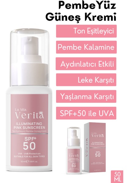 Cilt Bakım 50 Ml & Pembe Güneş Kremi Spf 50 50 Ml fırsatları