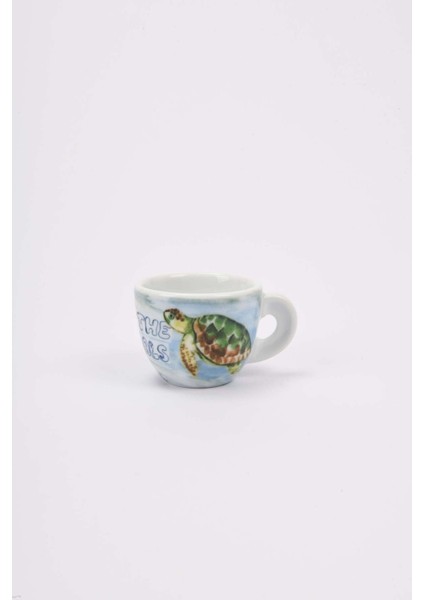 Edex ’’ın Our Hands’’ Porselen Espresso Fincan ve Tabak Takımı - 60 ml (2,11 Oz)