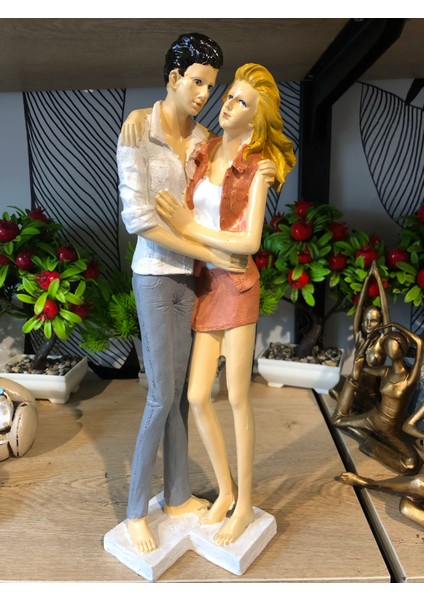 Dekoratif Mega Sevgili Biblo Polyester Renkli