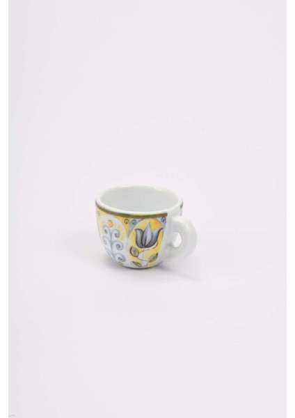 Porselen Espresso Fincan ve Tabak Takımı - 60 ml (2,11 Oz)