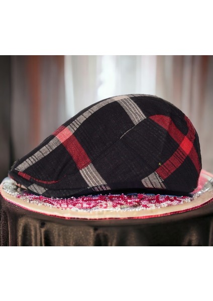 Keten Kumaş Yazlık Spor Model London Erkek Kasket