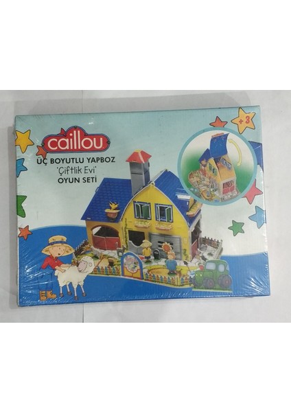 Caillou Çiftlik Evi Oyun Seti