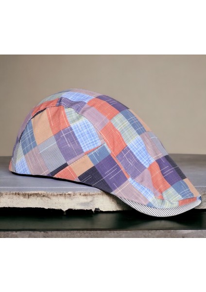 Keten Kumaş Yazlık Spor Model London Erkek Kasket