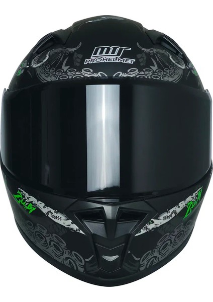 Motosiklet ve Bisiklet Mini Çocuk Kaskı Full Face Ce Sertifikalı Child Motor Kask Black modelleri