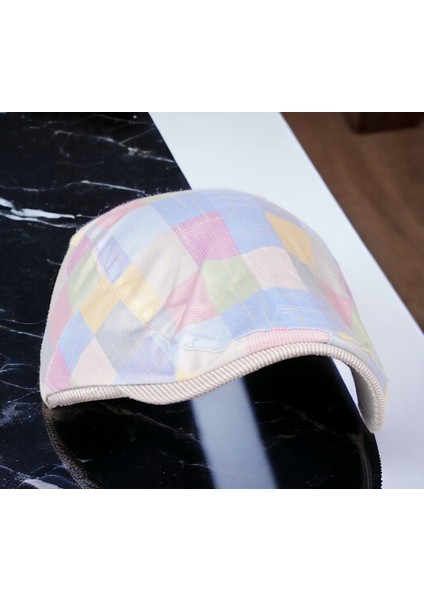 Keten Kumaş Yazlık Spor Model London Erkek Kasket